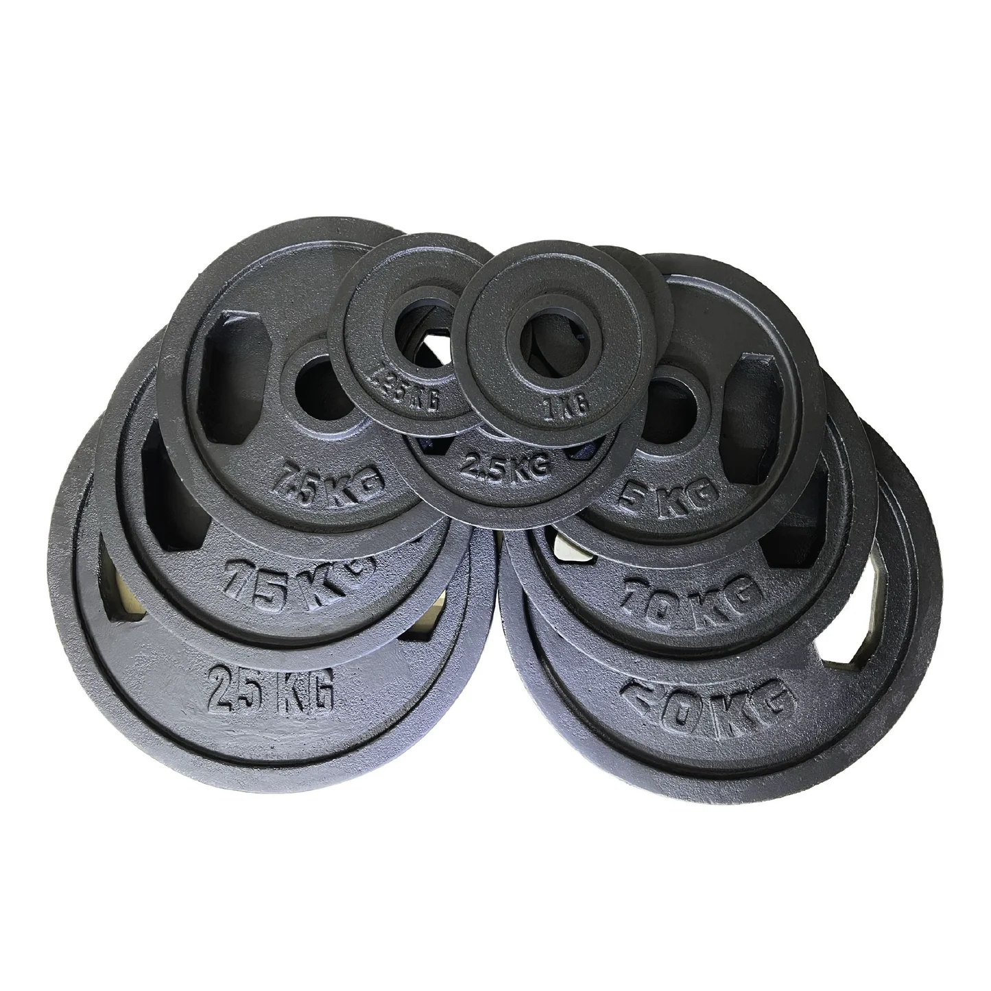 Cast Iron Olympic Dual-Grip Plate