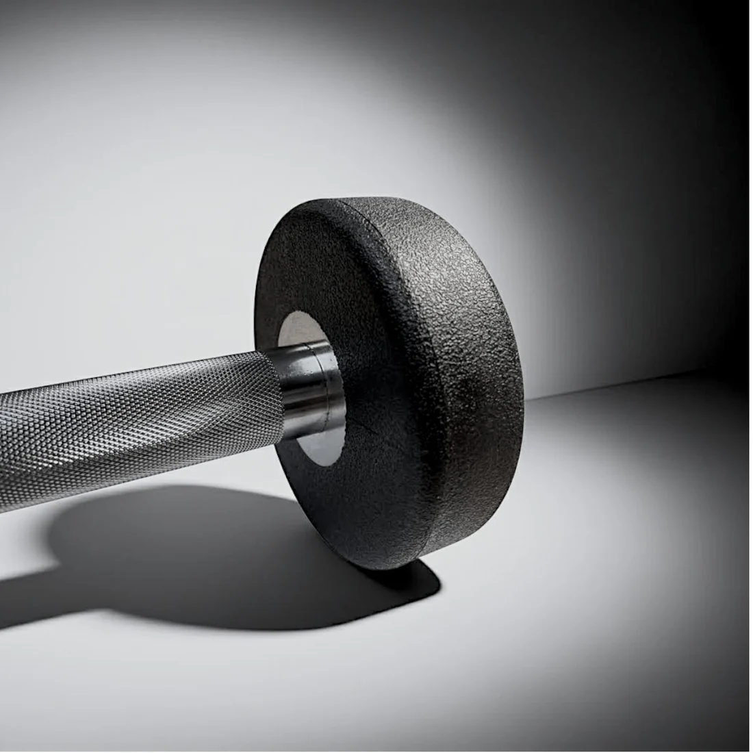 Rubber Round Dumbbell - Image 4